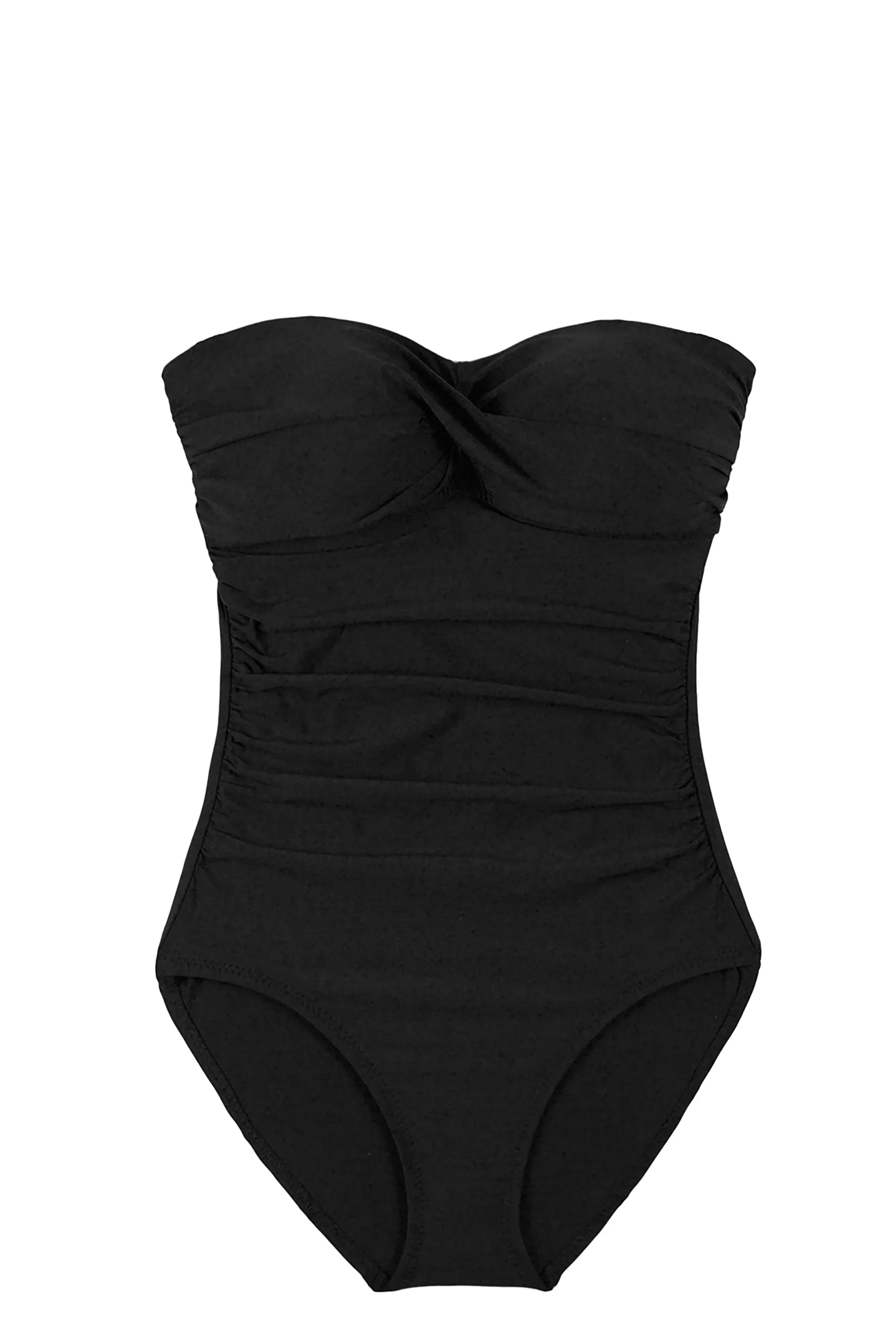 Black Bandeau Bodysuit – 017 Shop