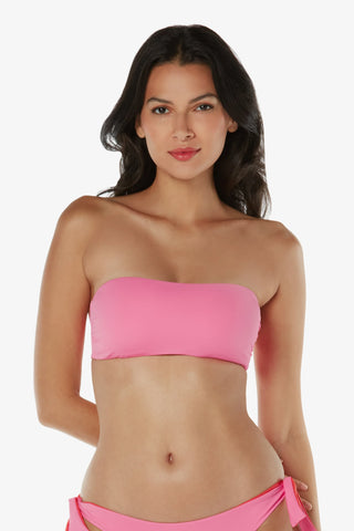 helen jon bandeau top pink coral 1