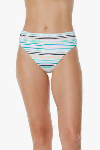 helen jon shirred bottom textured coastal stripe 5